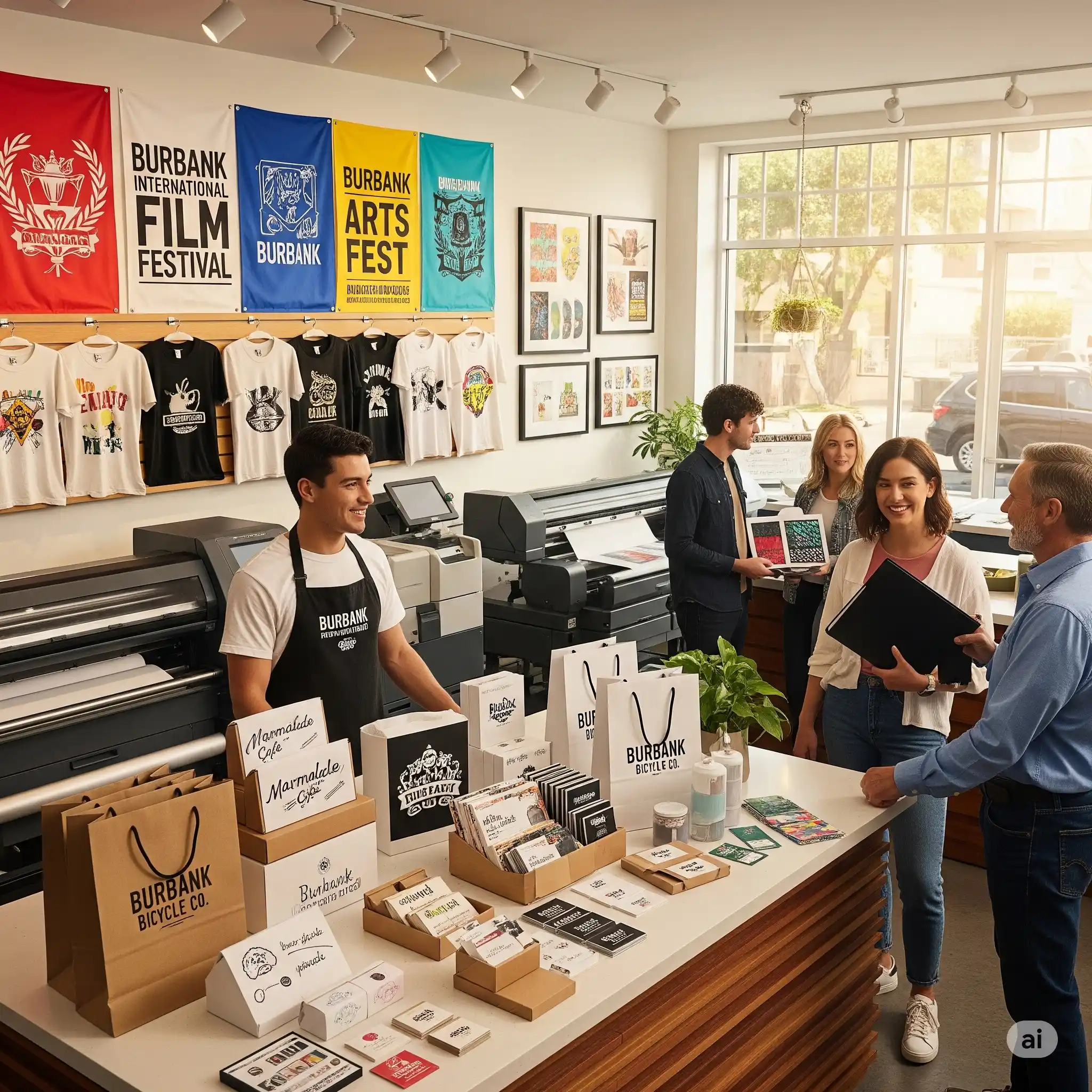 Best print shop near burbank